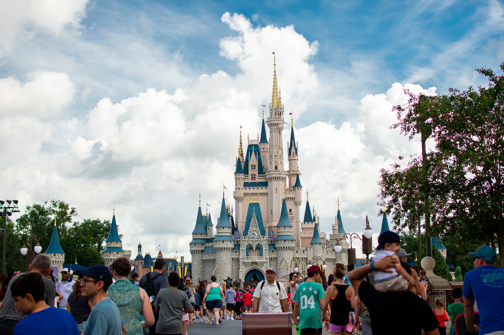Cinderella's Castle Magic Kingdom Walt Disney World 