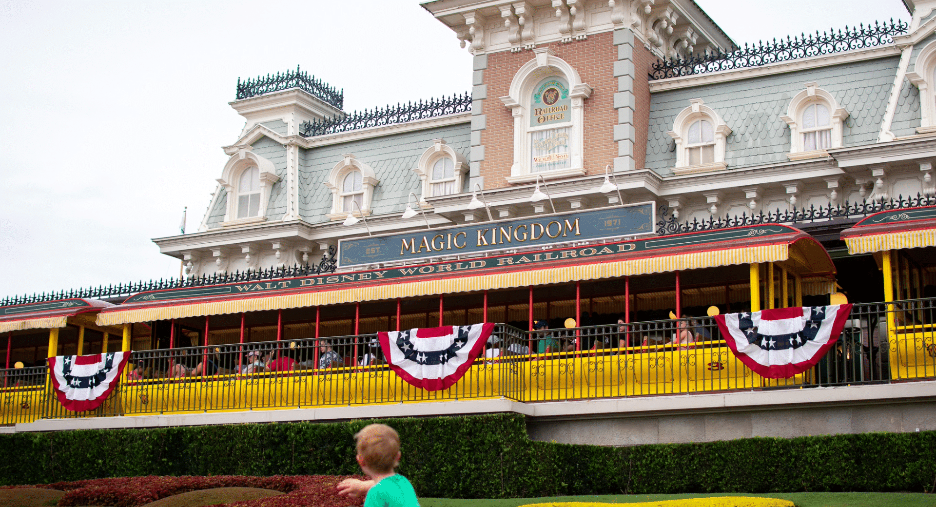 Magic Kingdom Train Station Walt Disney World 