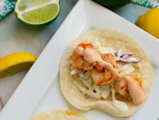 Easy 30-Minute Shrimp Tacos with Creamy Lime Slaw