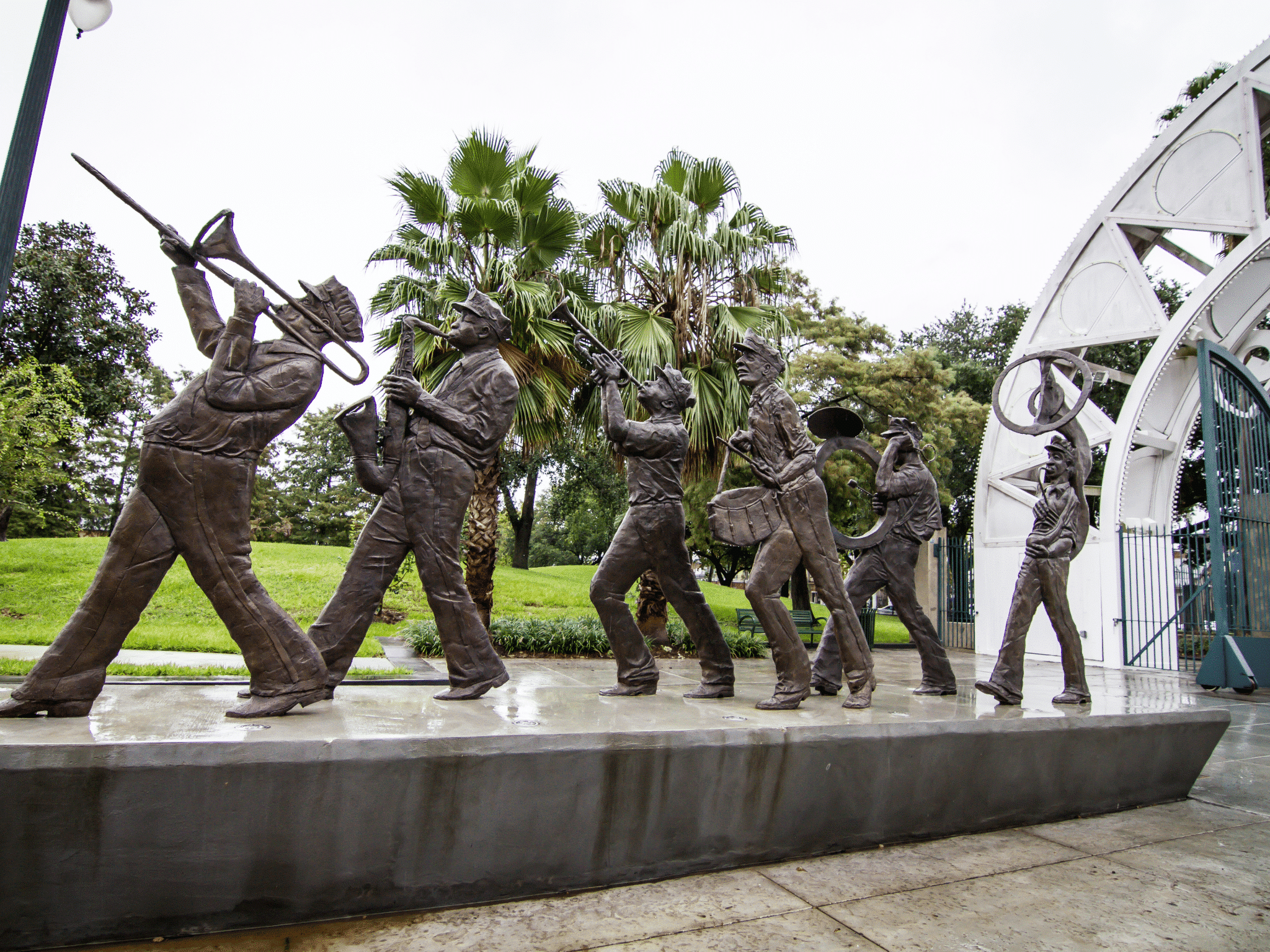 Armstrong Park in New Orleans Louisiana