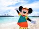 Mickey Mouse on the beach at Castaway Cay, Disney's own private island - Disney Cruise Lines