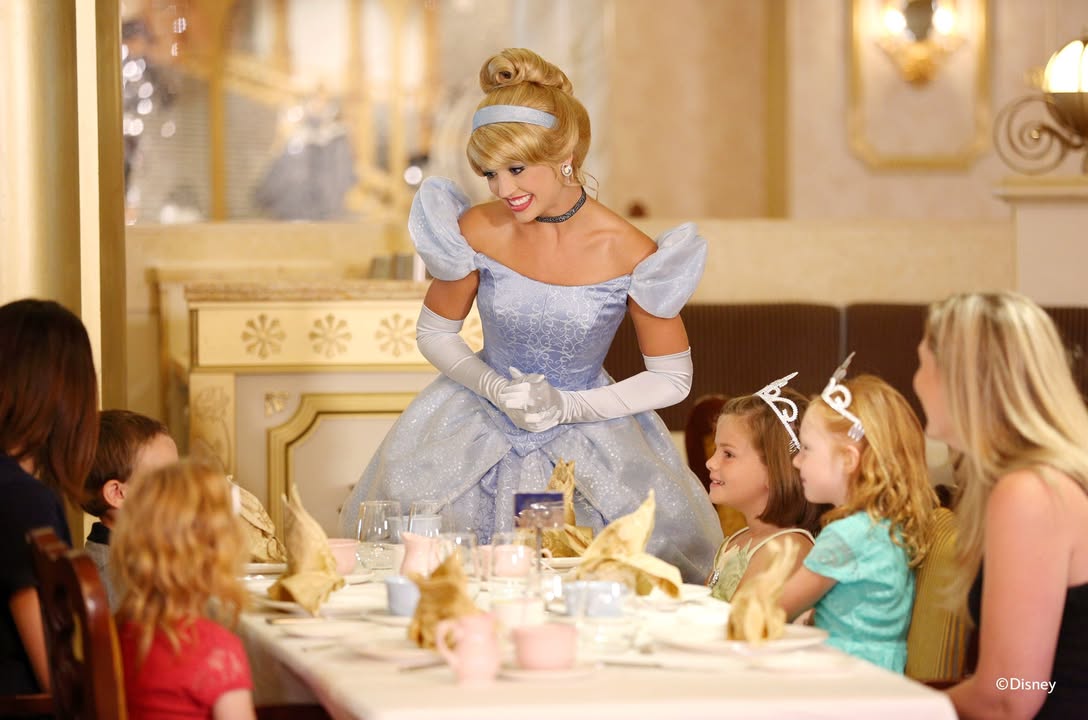 Cinderella at Royal Tea aboard the Disney Cruise 