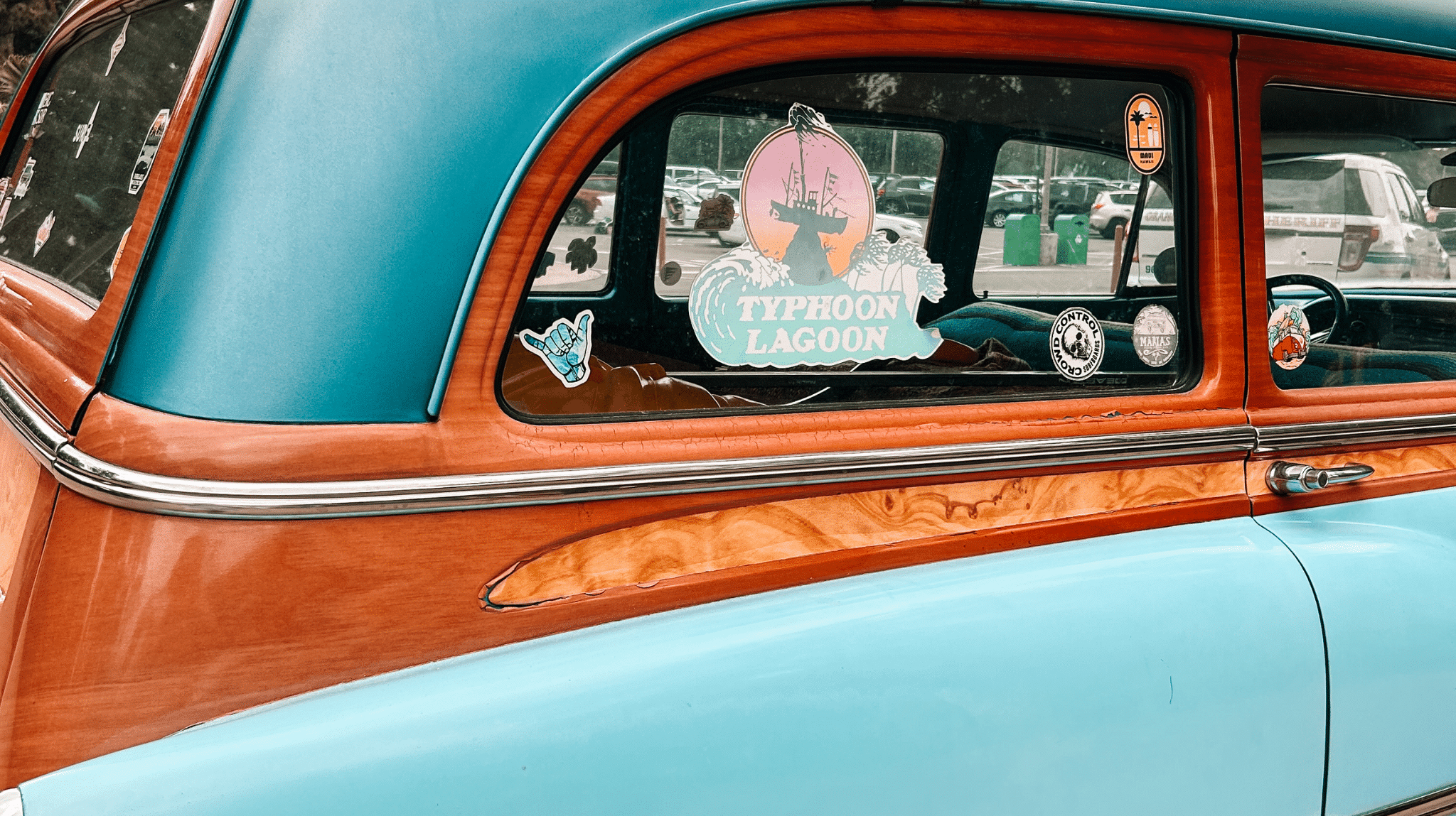 Car at Typhoon Lagoon Waterpark at Walt Disney World