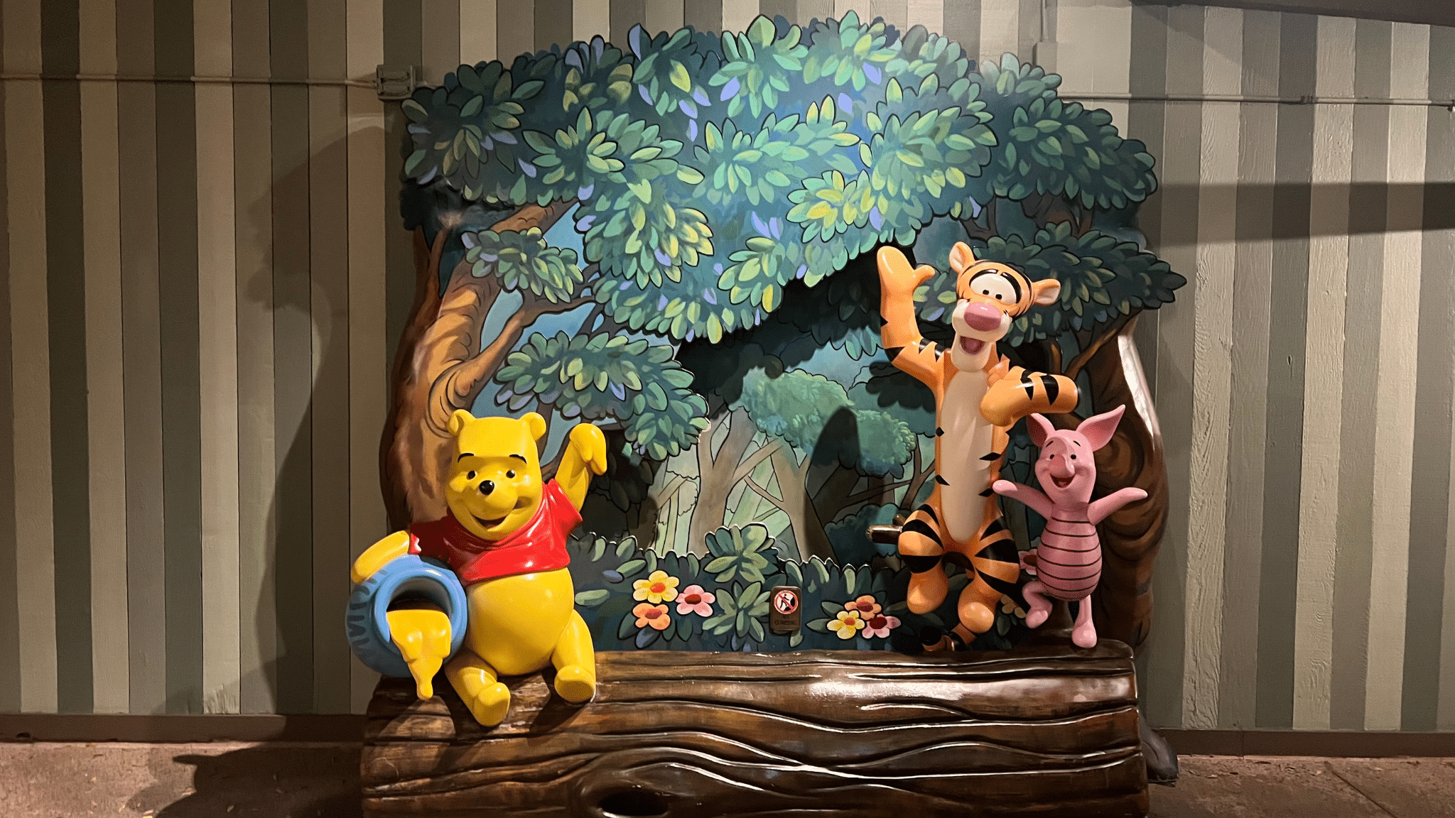 Winnie the Pooh Photo Spot at Disney Springs 