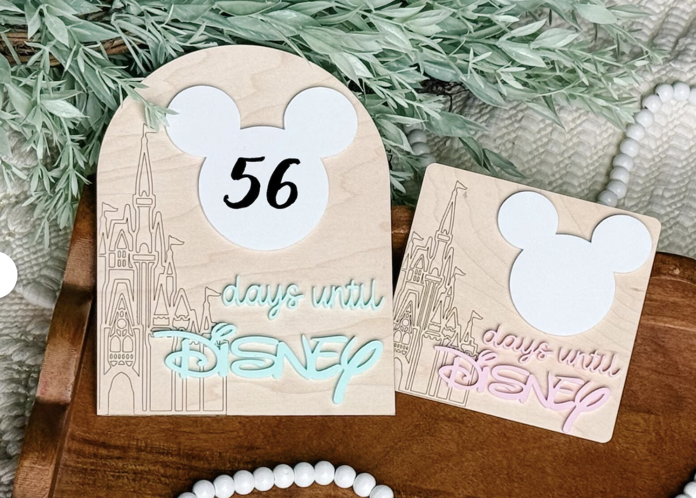 Disney Countdown Sign