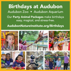 Audubon Zoo and Aquarium Birthday Parties AD