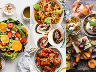 No cook recipes - citrus salad, chicken tortilla soup, pinwheel sandwiches, bbq chicken, charcuterie, board