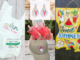 New Orleans summer Etsy Finds: Baby Bubble, Oyster Shell Earrings with Crawfish, Strawberry Lemonade Earrings, Snoball Hat, Louisiana Summer Door Hanger